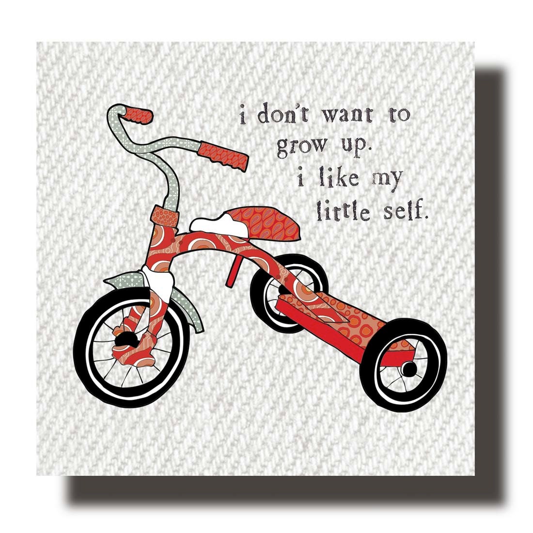 large art block - tricycle