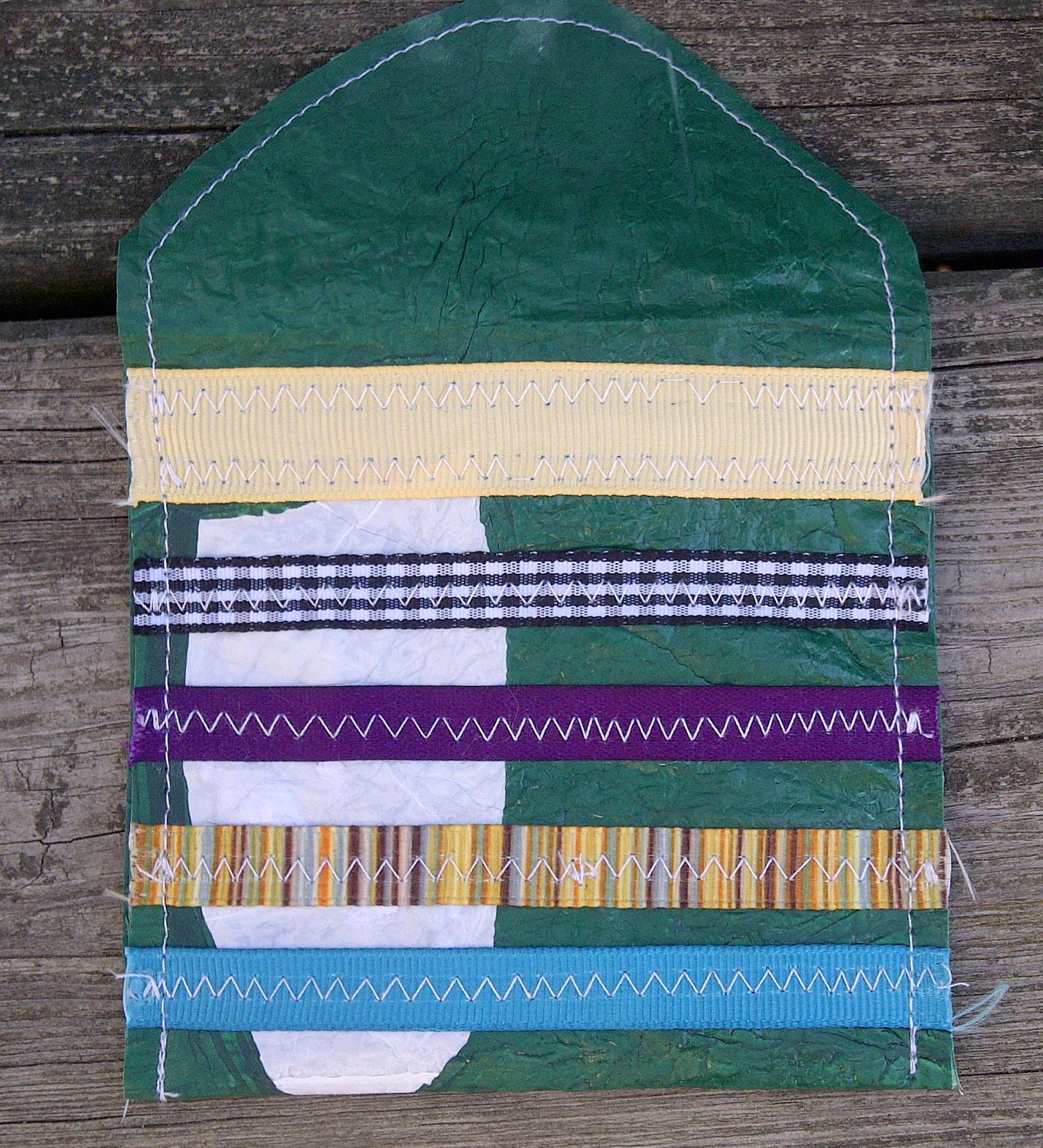 Coin Purse from Recycled Grocery Bags