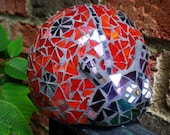 Stained Glass Mosaic Garden Lady Bug