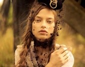 GATE KEEPER Fascinator, Pheasant Feather Headdress, Autumn