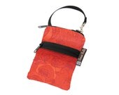 iPhone 5 Case iPhone 4 Case iPod Case Blackberry Case Camera Case / Plus extra zipper pocket - Fast Shipping - Loves Blush Fabric
