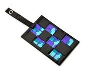Retro Tiles Duct Tape Luggage Tag