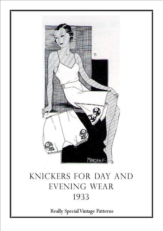 60s Ladies Knickers Sewing Pattern / Plus Size / PDF Vintage Lingerie  Underwear / Panties/ Instant Download -  Canada