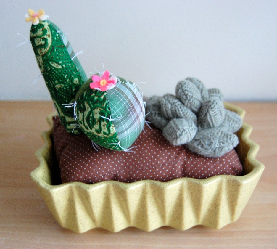 SALE Stuffed Cacti and Succulent