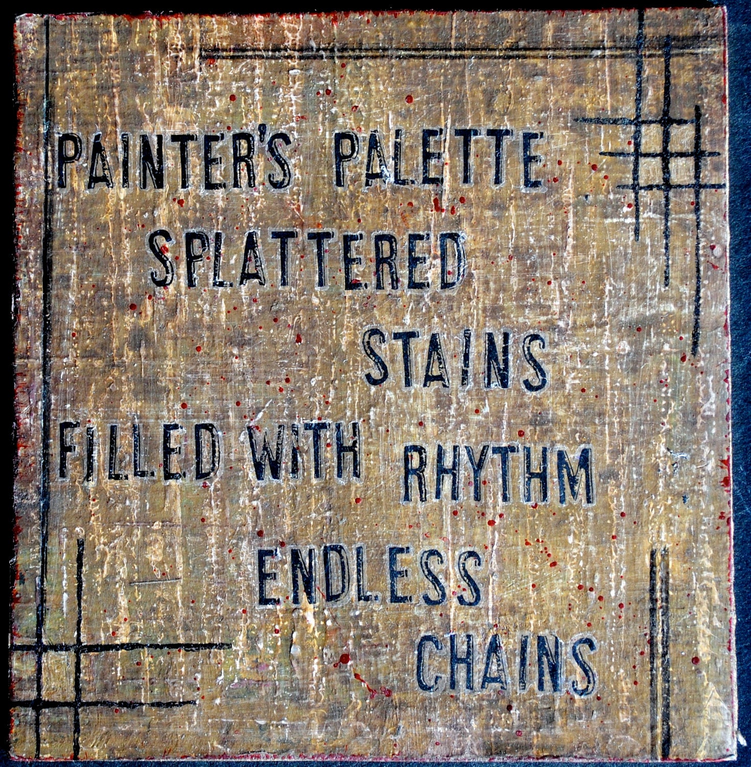 Mixed Media Art - Chain Reaction