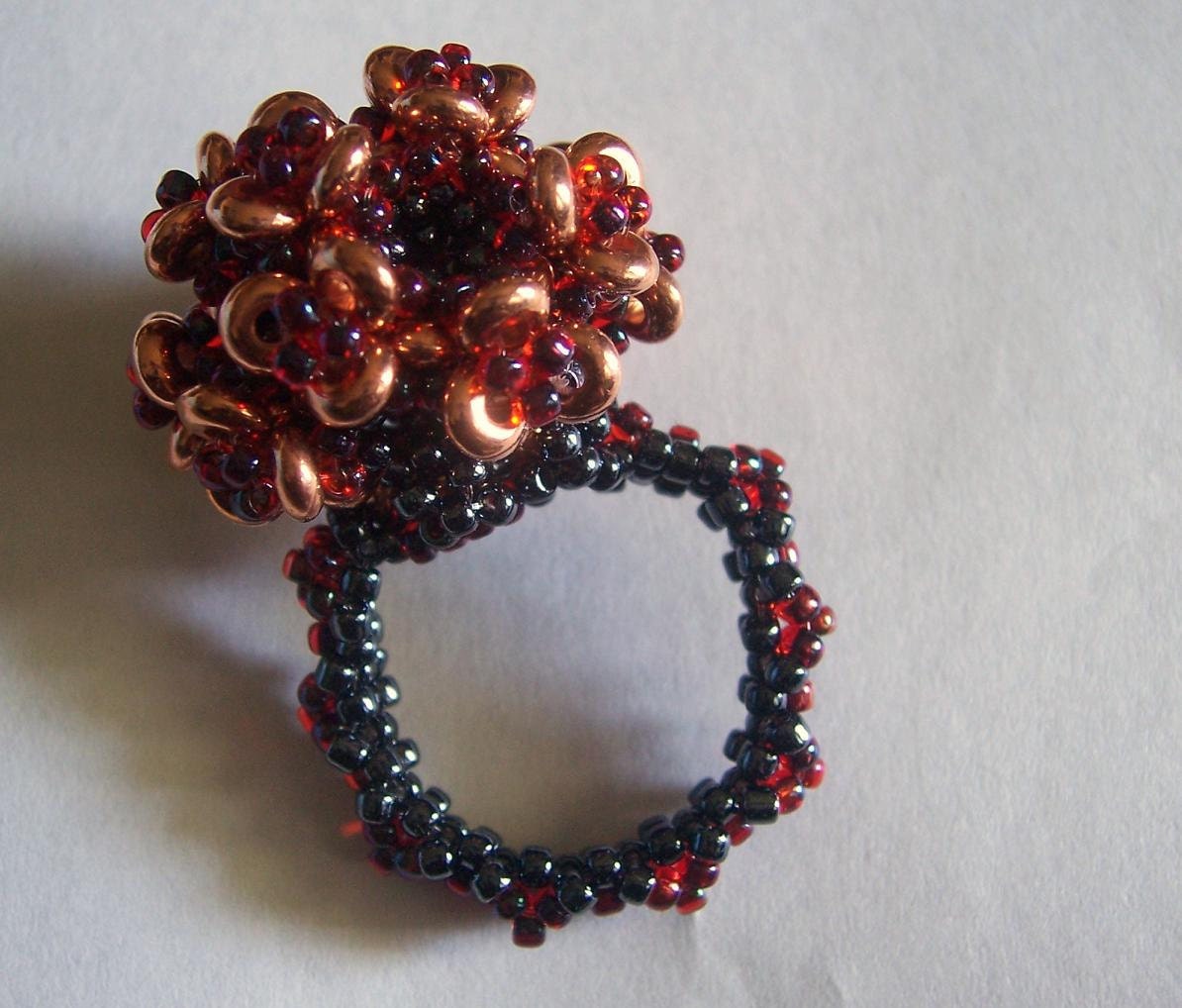 FireFlower ('IronMan' Tribute) Ring