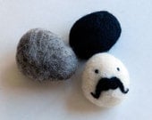 PDF Instruction -  DIY Pet Rocks, with or without Mustache - Instant Downloads