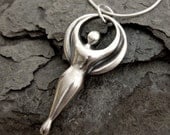 Goddess Pendant - Ready to Ship - Wedding Christmas Birthday Gift for Women - Religious Charm - Angel - Handmade - Rickson Jewellery