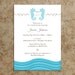 Beach Invitation / Beach Invite / Beach Shower Invitation / Seahorse Shower Invitation / Seahorse Invitation / DIY Printable Invitation