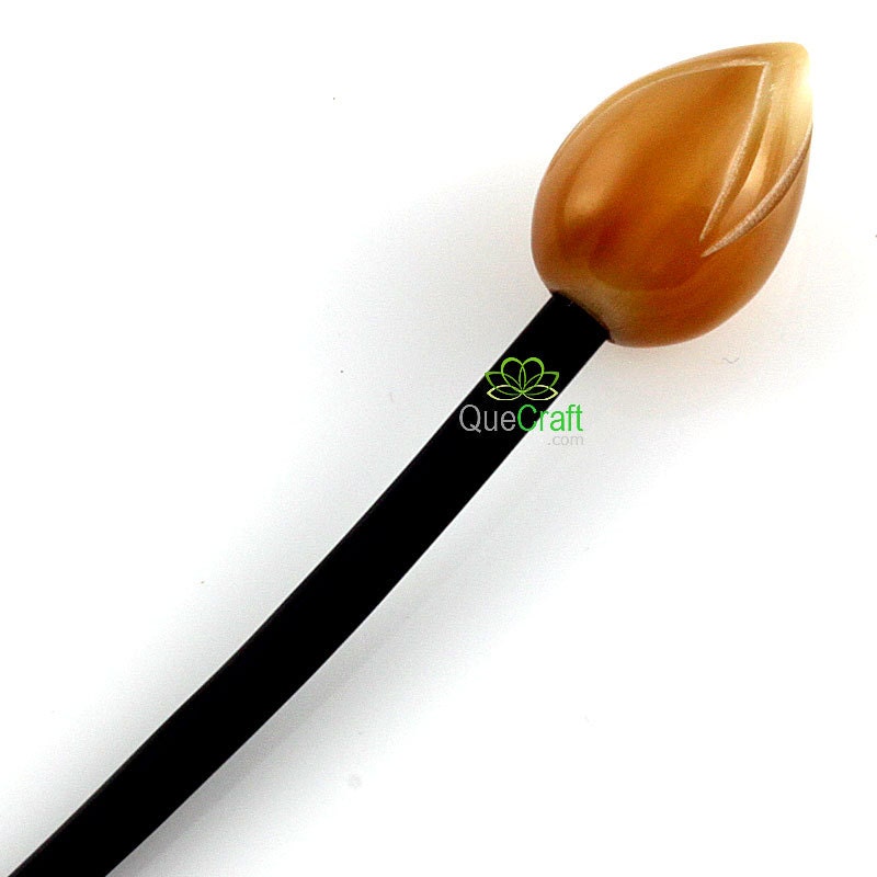 LOTUS Organic Horn Hair Stick Handmade
