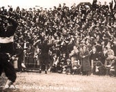 vintage photo 1913 Civil War Football Game OSU UO Rooters Play ALbany Neutral field due to Riots