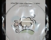 Super Long Silver Tone Ultra Fine Blocking Wires-Set of 6 Amazing Wires With Pins