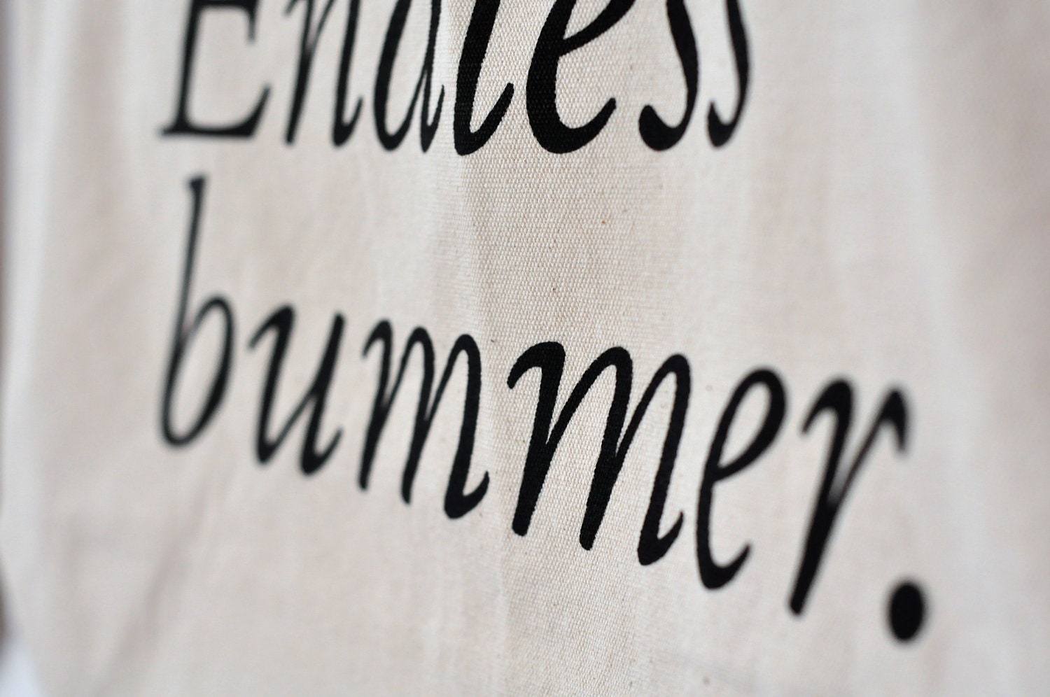 endless bummer tote, JUMBO SIZED