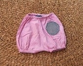 VINTAGE Bloomer pants, striped, 3-12 months, discounted price