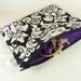 Set of 5 Monogram Bridesmaids Gifts: Choose Your Fabric Cosmetic/Carry All/Cellphone Zipper Pouch Free Shipping