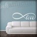 Infinity "Forever Love" Wall Decal 30x9 - FREE SHIPPING