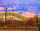 Urban Pittsburgh Pa. Fine Art Photography, Office Wall Art, 11x14 Giclee Art Print, EBSQ
