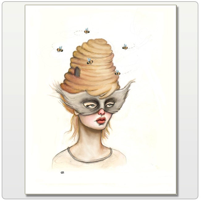 Ms. Bea Never Has Time Print 8x10
