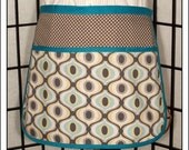 Feelin' Groovy Hostess Half Apron
