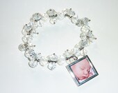SALE Photo Jewelry. Picture Charm. Photo Pendant. Monogrammed
