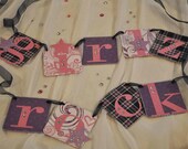 50% off Girlz Rock Birthday Party Pack - Birthday Banner - Paper Garland - Cupcake Toppers Il_170x135