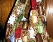 Vintage Coffee Pots Tote - Shopping - Market Bag