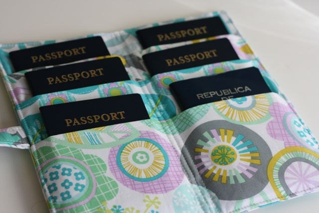 Family Passport Wallet - PDF pattern