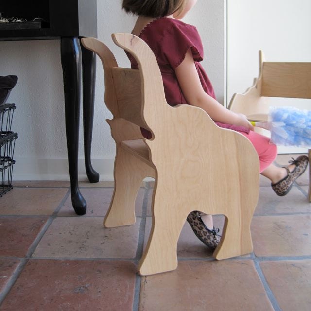 Elephant Chair from  The Child's Menagerie Furniture Collection by Paloma's Nest