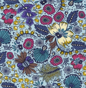 Little Folks voile Dusk Coloring Garden by Anna Maria Horner