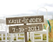 Beach Wedding Sign Decorations STARFISH Hand Painted Reclaimed Wood. Rustic Weddings. Vintage Weddings. Road Signs. Romantic Ocean Reception
