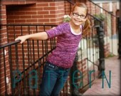 Tiny Dancer, Jr. Girl's Sweater Pattern (PDF File)