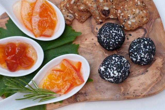 Tangerine with Rosemary and Sage Honey