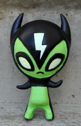 Glow in the Dark Devil Resin Toy - Halloween