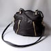 Ready to ship - Larch leather bag in black