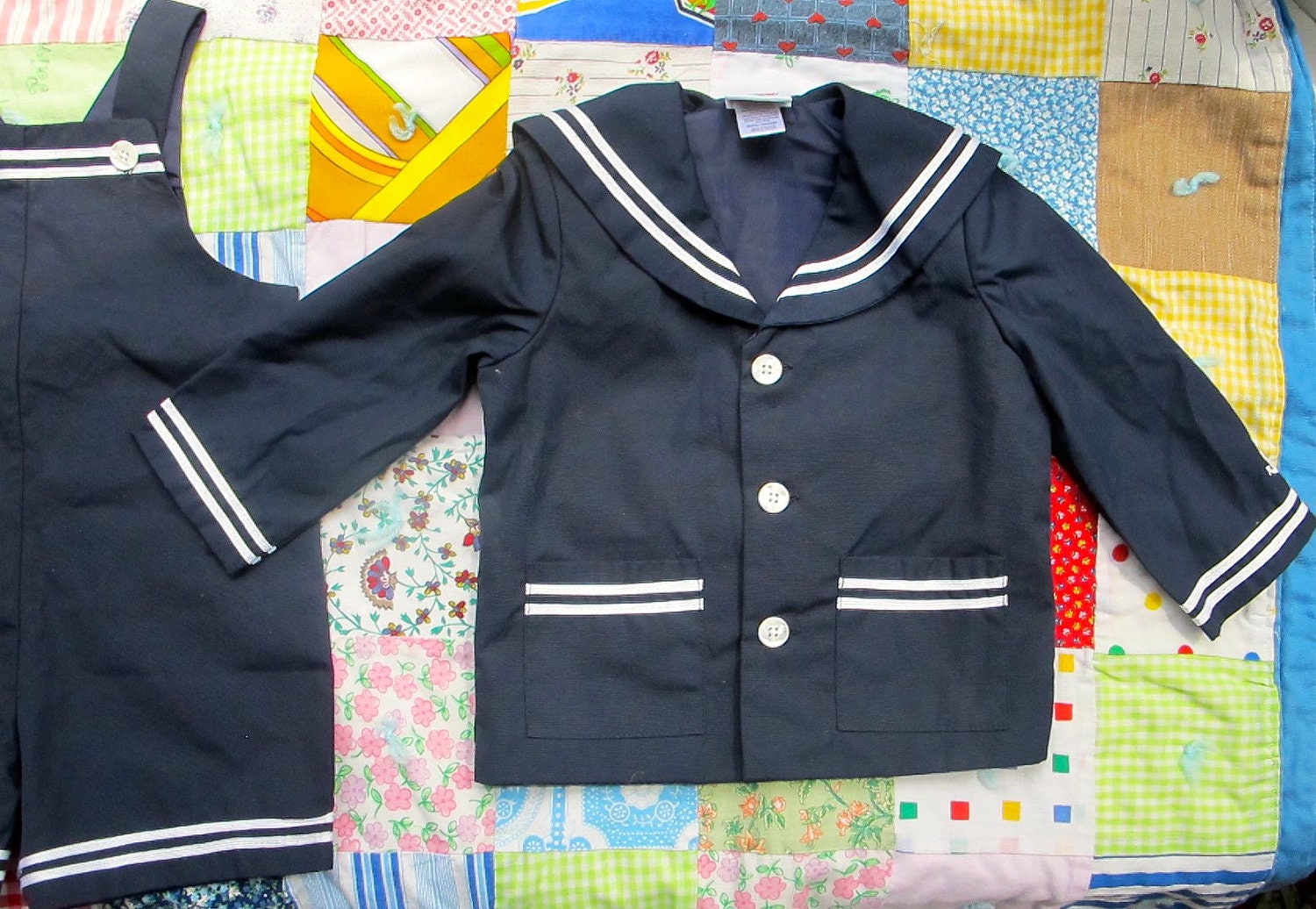 Sailor Romper and Jacket 18-24 Months
