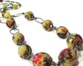 LICHEN- FABRIC-Necklace