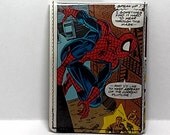 Sewn Duct Tape Comic Book Wallet - Vintage Spiderman Design 18