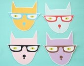 Kitty Sticker Choose Color