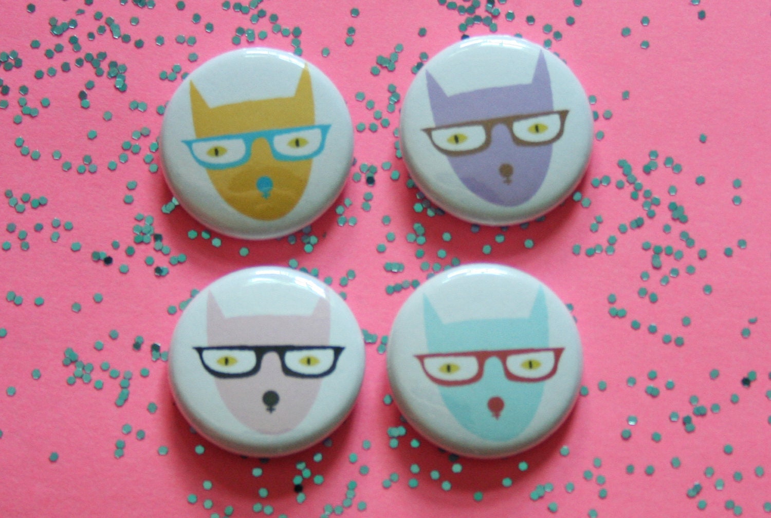 Cat Pack Button Choose Color(s)