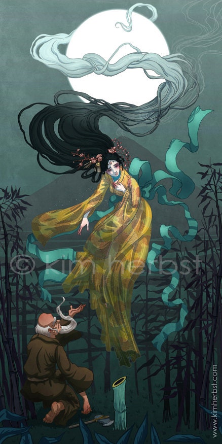 Tale of the Bamboo Cutter - Cardstock print