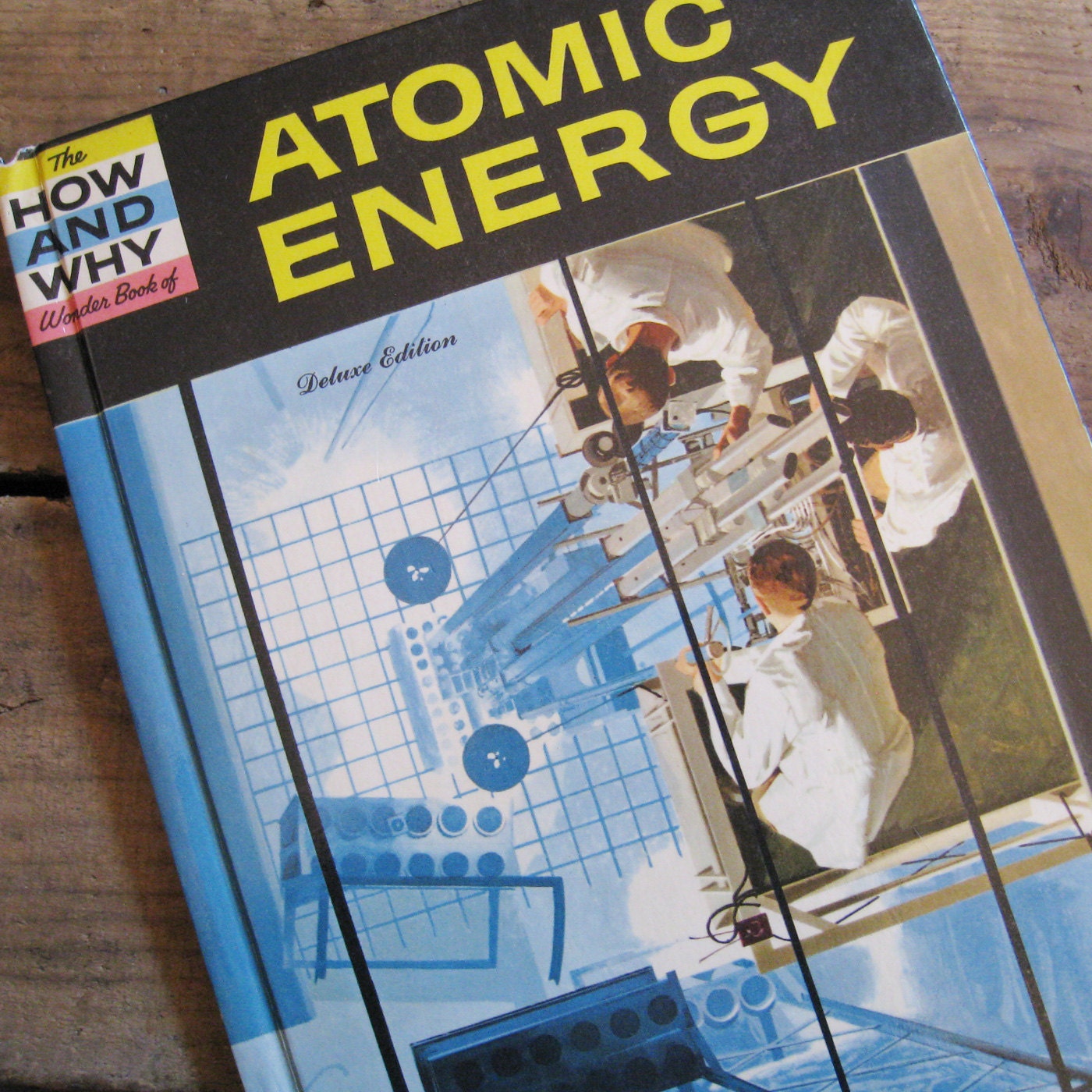 Vintage How & Why Hardcover Children's Educational Book: Atomic Energy