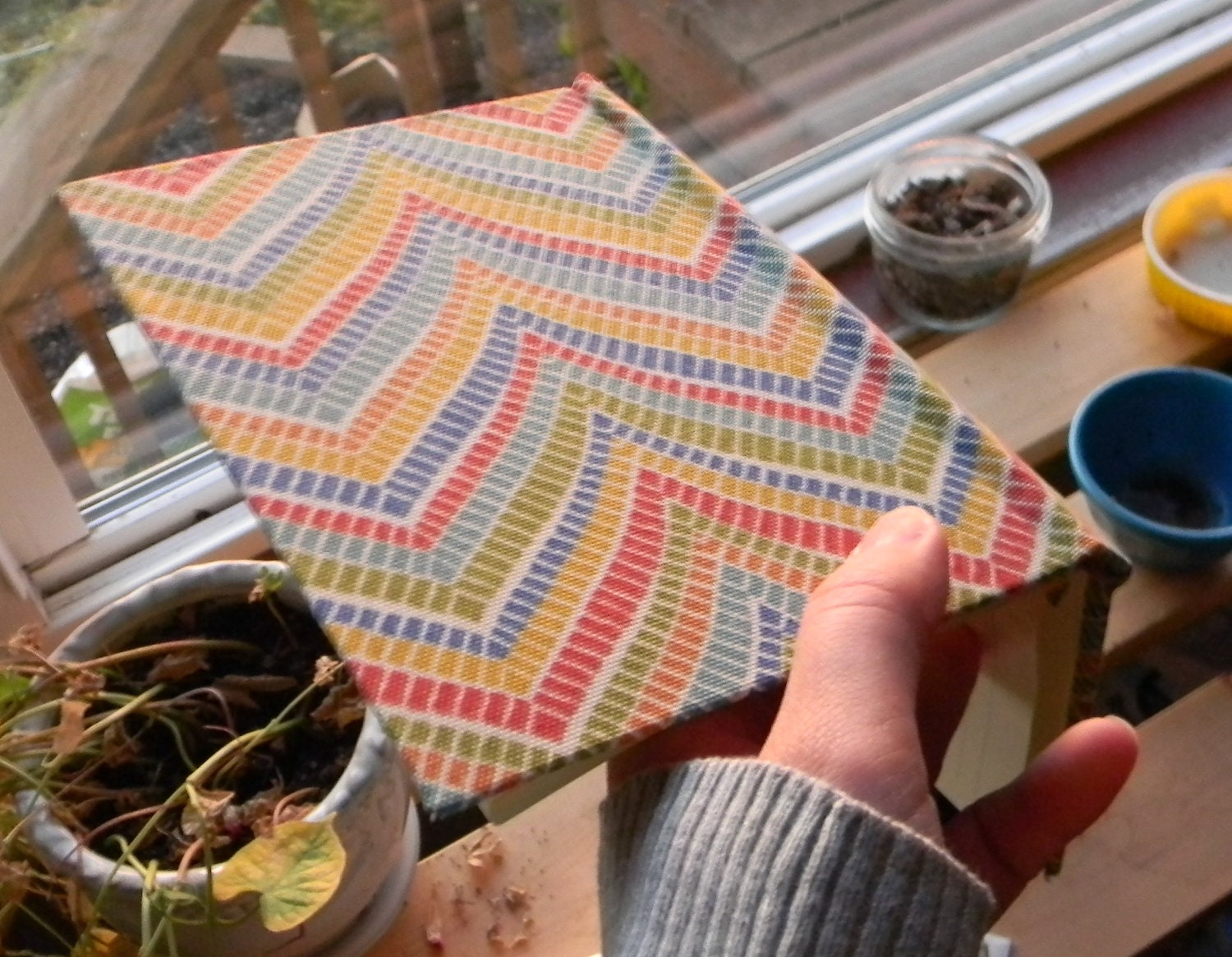 rainbow chevron daily agenda