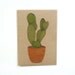 cactus card No.3 (100% recycled)