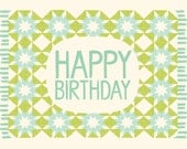 birthday rug card