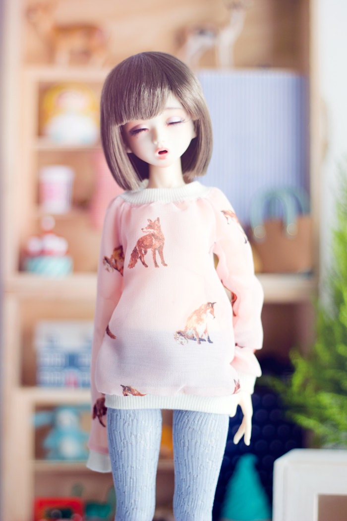 Little Foxes Sweater for MSD Unoa MNF size