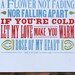 Rose Of My Heart letterpress print