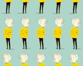 he did it...Art Print