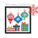 Mod Christmas Ornaments Cross Stitch Pattern Instant Download