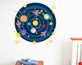 Solar System Wall Decal