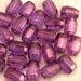 Czech Glass Barrel Beads Lumi Lilac 25 Pc. C244